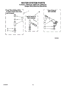 09 - Water System Parts parts for Whirlpool Washer LSQ9010LG2 from AppliancePartsPros.com