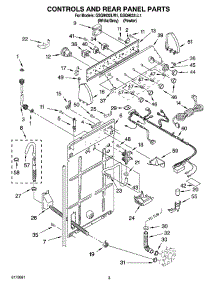 02 - Controls And Rear Panel Parts parts for Whirlpool Washer GSQ9632LL1 from AppliancePartsPros.com