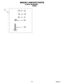 10 - Miscellaneous Parts Optional Parts (Not Included) parts for Whirlpool Washer 7MLSR8523MT1 from AppliancePartsPros.com