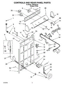 02 - Control And Rear Panel Parts parts for Whirlpool Washer LBR5432LQ1 from AppliancePartsPros.com