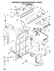 02 - Controls And Rear Panel Parts parts for Whirlpool Washer 2DLSQ8000JQ3 from AppliancePartsPros.com