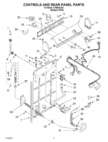 02 - Control And Rear Panel Parts parts for Whirlpool Washer LXR6432JQ2 from AppliancePartsPros.com