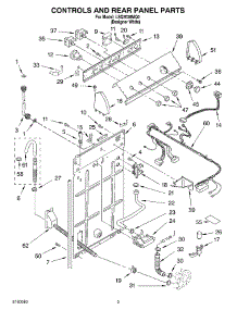 02 - Controls And Rear Panel Parts parts for Whirlpool Washer LSQ7030MQ0 from AppliancePartsPros.com