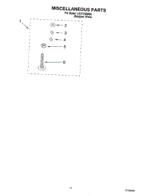 10 - Miscellaneous Parts - Optional Parts (Not Included parts for Whirlpool Washer LSQ7030MQ0 from AppliancePartsPros.com