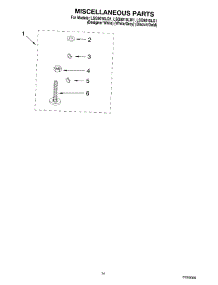 10 - Miscellaneous Parts - Optional Parts (Not Included parts for Whirlpool Washer LSQ9010LQ1 from AppliancePartsPros.com