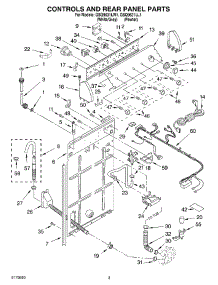 02 - Controls And Rear Panel Parts parts for Whirlpool Washer GSQ9631LL1 from AppliancePartsPros.com