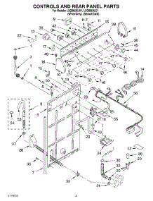 02 - Controls And Rear Panel Parts parts for Whirlpool Washer LSQ9659LG1 from AppliancePartsPros.com