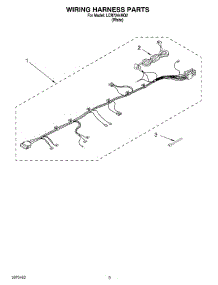 06 - Wiring Harness Parts parts for Whirlpool Washer LCR7244HQ2 from AppliancePartsPros.com