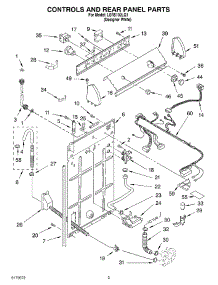 02 - Controls And Rear Panel Parts parts for Whirlpool Washer LSR5102LQ1 from AppliancePartsPros.com