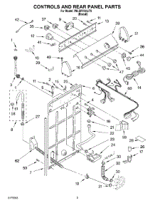 02 - Controls And Rear Panel Parts parts for Whirlpool Washer 7MLSR7533JT5 from AppliancePartsPros.com