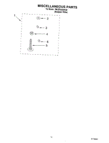 10 - Miscellaneous Parts Optional Parts (Not Included) parts for Whirlpool Washer 7MLSR6332KQ2 from AppliancePartsPros.com