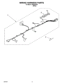06 - Wiring Harness Parts parts for Whirlpool Washer LCR5232HQ2 from AppliancePartsPros.com