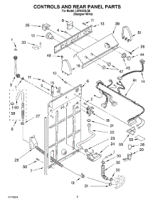 02 - Controls And Rear Panel parts for Whirlpool Washer LSR6335LQ0 from AppliancePartsPros.com