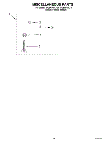 10 - Miscellaneous, Optional parts for Whirlpool Washer 4PGSC9455JQ0 from AppliancePartsPros.com