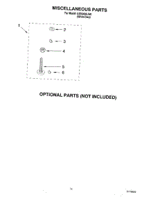 10 - Miscellaneous, Optional parts for Whirlpool Washer LSB6400LW0 from AppliancePartsPros.com