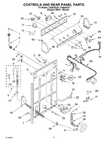 02 - Controls And Rear Panel parts for Whirlpool Washer LSQ8500JQ2 from AppliancePartsPros.com