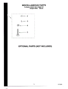 10 - Miscellaneous, Optional parts for Whirlpool Washer GSQ9611KQ1 from AppliancePartsPros.com