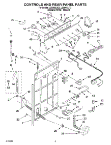 02 - Controls And Rear Panel parts for Whirlpool Washer LSQ9665JQ2 from AppliancePartsPros.com