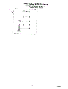 10 - Miscellaneous, Optional parts for Whirlpool Washer GST9675JQ2 from AppliancePartsPros.com