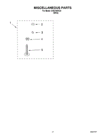 13 - Miscellaneous parts for Whirlpool Washer CAE2762KQ0 from AppliancePartsPros.com