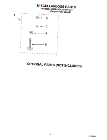 10 - Miscellaneous parts for Whirlpool Washer LSQ9211KT0 from AppliancePartsPros.com
