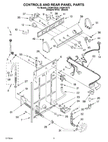 02 - Controls And Rear Panel parts for Whirlpool Washer LSQ8512KQ0 from AppliancePartsPros.com