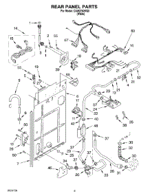 05 - Rear Panel parts for Whirlpool Washer CAW2762KQ0 from AppliancePartsPros.com