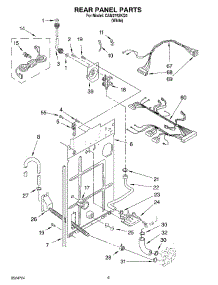 05 - Rear Panel parts for Whirlpool Washer CAM2762KQ0 from AppliancePartsPros.com