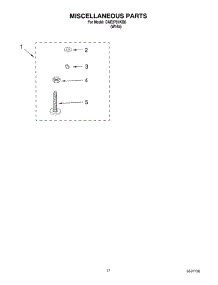 13 - Miscellaneous, Optional parts for Whirlpool Washer CAE2761KQ0 from AppliancePartsPros.com