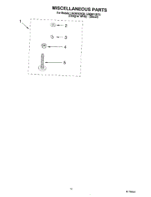 10 - Miscellaneous, Optional parts for Whirlpool Washer LSQ8512KT0 from AppliancePartsPros.com