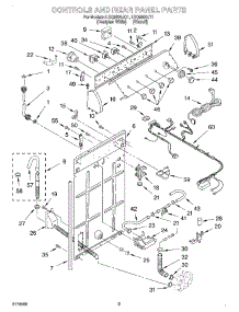 02 - Controls And Rear Panel parts for Whirlpool Washer LSQ9600JT1 from AppliancePartsPros.com