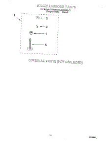 10 - Miscellaneous, Optional parts for Whirlpool Washer LSQ9600JQ1 from AppliancePartsPros.com