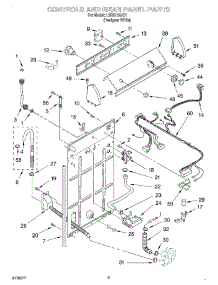 02 - Controls And Rear Panel parts for Whirlpool Washer LBR5132JQ1 from AppliancePartsPros.com