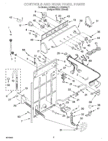 02 - Controls And Rear Panel parts for Whirlpool Washer LSQ9564JQ1 from AppliancePartsPros.com