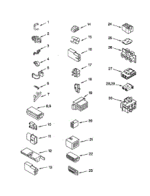 Wiring Harness parts for Whirlpool Washer LSR5132JQ1 from AppliancePartsPros.com