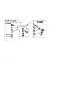 Water System parts for Whirlpool Washer 2DLSQ7533JQ0 from AppliancePartsPros.com