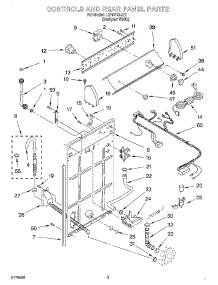 02 - Controls And Rear Panel parts for Whirlpool Washer LBR4132JQ1 from AppliancePartsPros.com