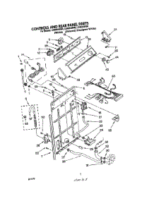02 - Controls And Rear Panel parts for Whirlpool Washer LSV8244BW0 from AppliancePartsPros.com