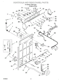 02 - Controls And Rear Panel parts for Whirlpool Washer LSQ9510JQ0 from AppliancePartsPros.com