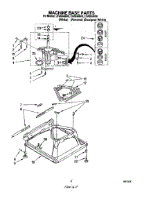 06 - Machine Base parts for Whirlpool Washer LSV8244BN0 from AppliancePartsPros.com