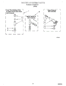 07 - Water System parts for Whirlpool Washer LCR7244HQ1 from AppliancePartsPros.com