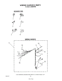 08 - Wiring Harness parts for Whirlpool Washer LA6800XTF0 from AppliancePartsPros.com
