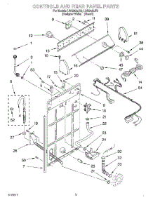 02 - Controls And Rear Panel parts for Whirlpool Washer LBR5432JT0 from AppliancePartsPros.com