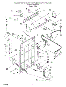 02 - Controls And Rear Panel parts for Whirlpool Washer LSR6232JQ0 from AppliancePartsPros.com