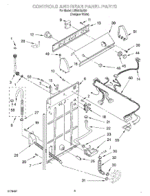 02 - Controls And Rear Panel parts for Whirlpool Washer LSR5132JQ0 from AppliancePartsPros.com