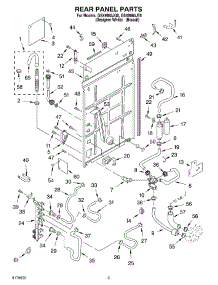 02 - Rear Panel parts for Whirlpool Washer GSX9885JT0 from AppliancePartsPros.com