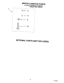 11 - Miscellaneous, Optional parts for Whirlpool Washer GSX9885JQ0 from AppliancePartsPros.com