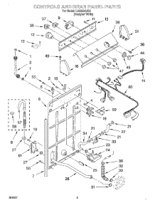 02 - Controls And Rear Panel parts for Whirlpool Washer LSQ8520JQ0 from AppliancePartsPros.com