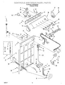 02 - Controls And Rear Panel parts for Whirlpool Washer LSH9264HQ0 from AppliancePartsPros.com
