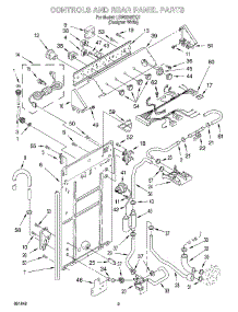 02 - Controls And Rear Panel parts for Whirlpool Washer LSW9245EQ1 from AppliancePartsPros.com
